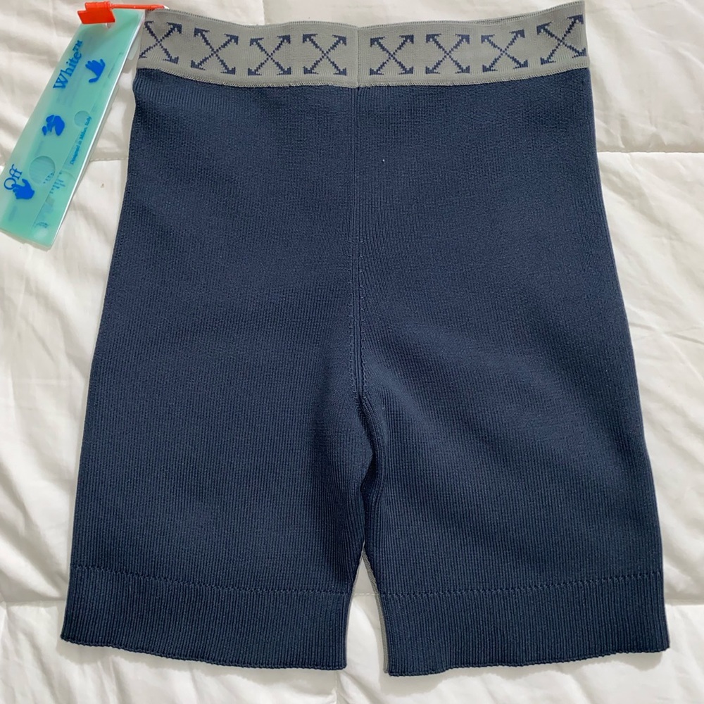 OFF-WHITE TWO-TONE GREY BOLD SHORTS🖤